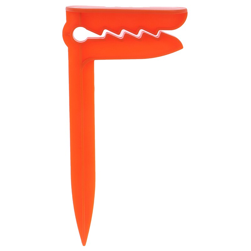 1PC pince de serviette de plage Camping tapis pince vêtements de plein air chevilles porte-feuille pinces de serviette pince pour serviettes de plage: orange