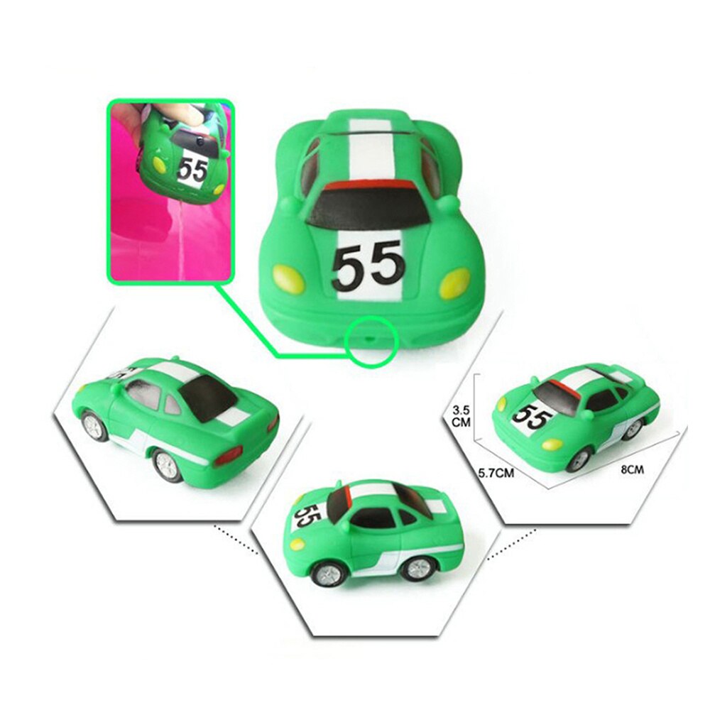 8Pcs Spelen Water Speelgoed Set Boot Voertuig Vliegtuigen Bad Speelgoed Squeeze Sound Bathtime Drijvende Boten Auto Modellen Zwemmen Baby speelgoed Voor