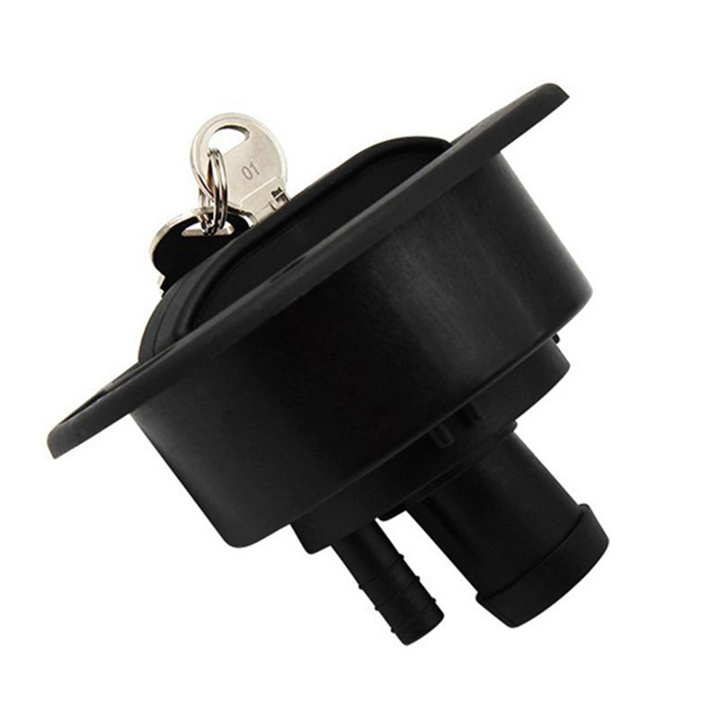Car locking water inlet filler cap for rv motorhome caravan boat camper self build black