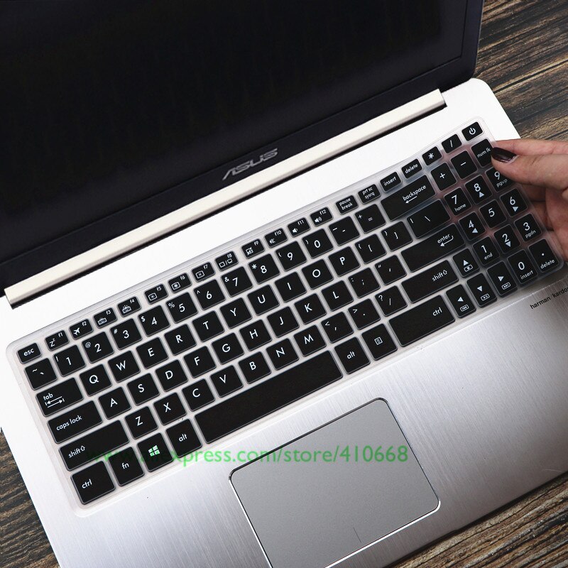 15.6 inch Laptop Keyboard Cover Skin For Asus VivoBook Pro 15 N580 N580G N580GD N580VD M580VD M580 NX580VD YX570ZD YX570ud YX570