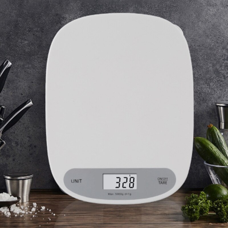 Digital Food Scale, Multifunctional Measurement Of Grams, Ounces, Pounds And Milliliters, Using Battery