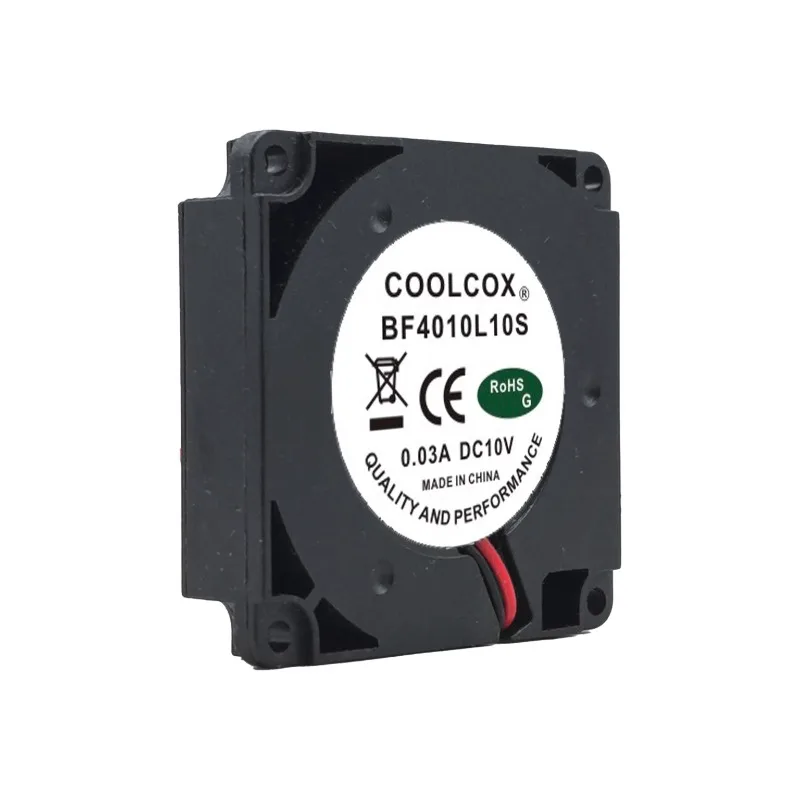 Cooling Fan For COOLBOX BF4010L10S 4010 12V 0.42A 5600 RPM 40*40*10MM