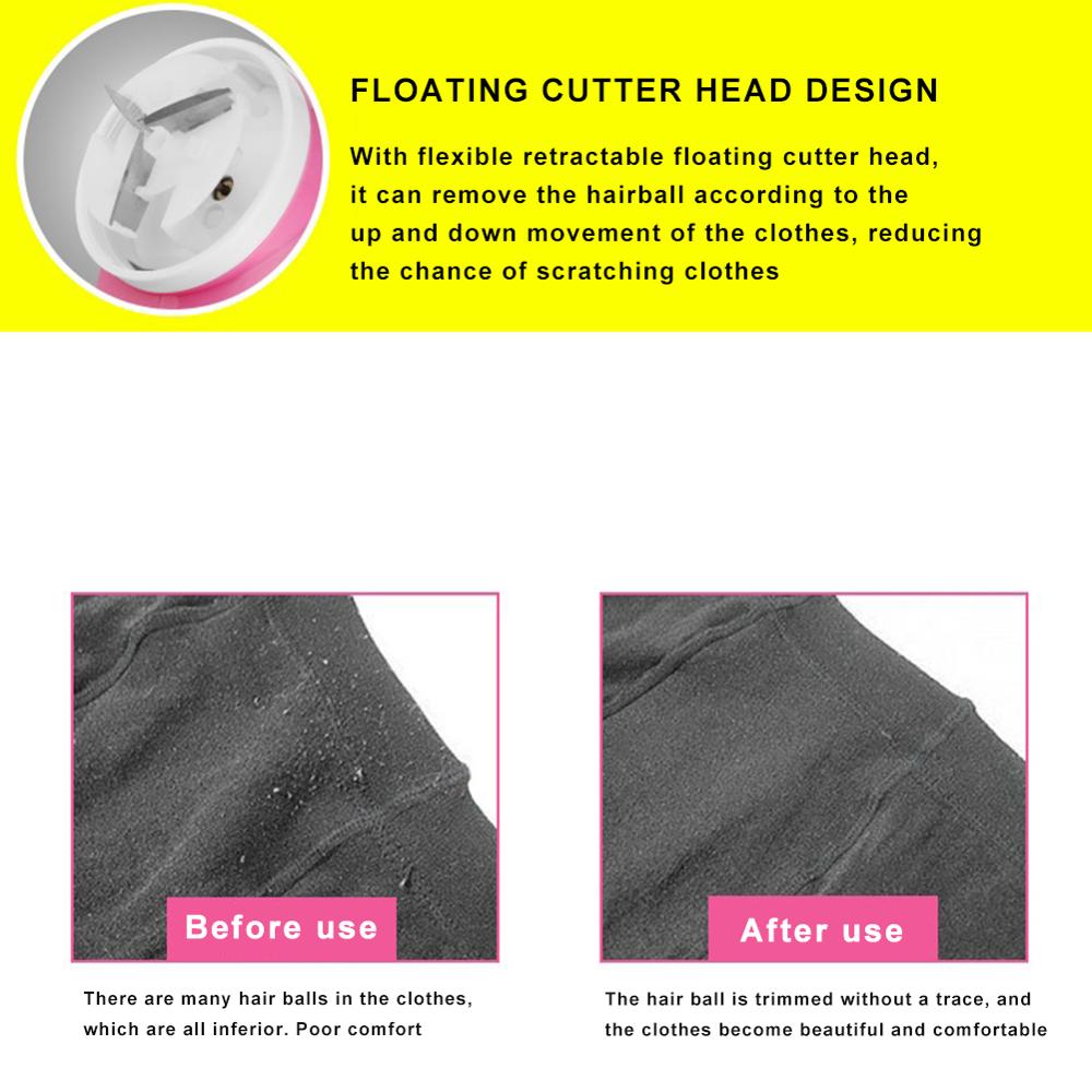 Lint Remover Electric Fabric Shaver for Sweaters/Curtains/Carpets Rechargeable Portable Clothing Fluff Pellets Cleaning Tools