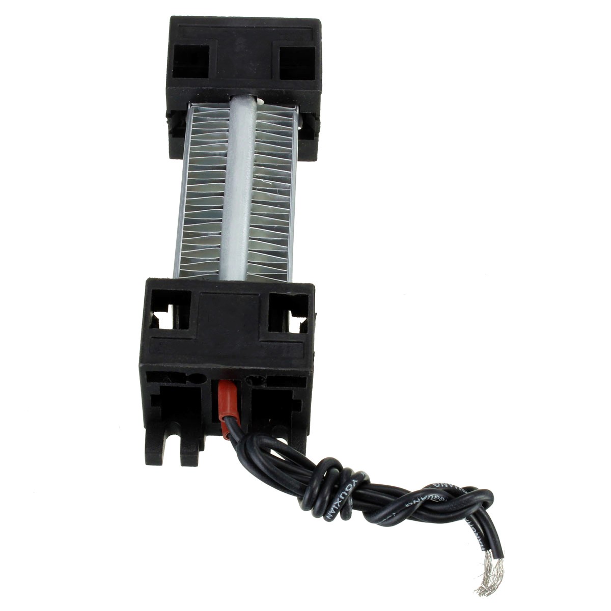 Calentador de aire eléctrico de 220V y 100W, elemento calefactor termostático de cerámica con aislamiento de superficie, PTC, 11,5x3,5 cm, CA/CC