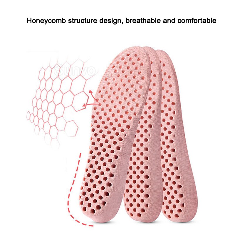 Sunvo onzichtbare verhoogde inlegzolen voor schoenen dames heren zachte ademende deodorant verhoogde inlegzool inlegzool schoenkussentjes
