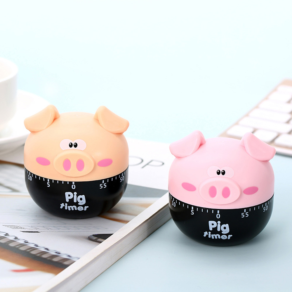 Home Owl Kitchen Decor Owl Timer 60 Minute Pink Kitchen Gadgets Egg Timer Cooking Mechanical Countdown Timers