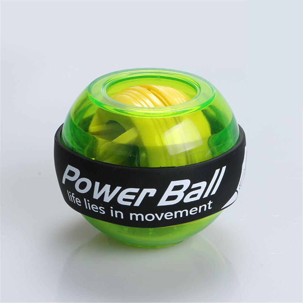 Glowing Wrist Ball Gyroscope Powerball Hand Gripper Centrifugal for Arm Wrist Training Muscle Relax and Relieve Stress Fitness: Green