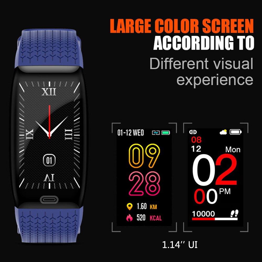 Smart Polsband Fitness Armband Bloeddruk Meting Smart Armband Hartslag Waterdicht Stappenteller Smart Band Horloge