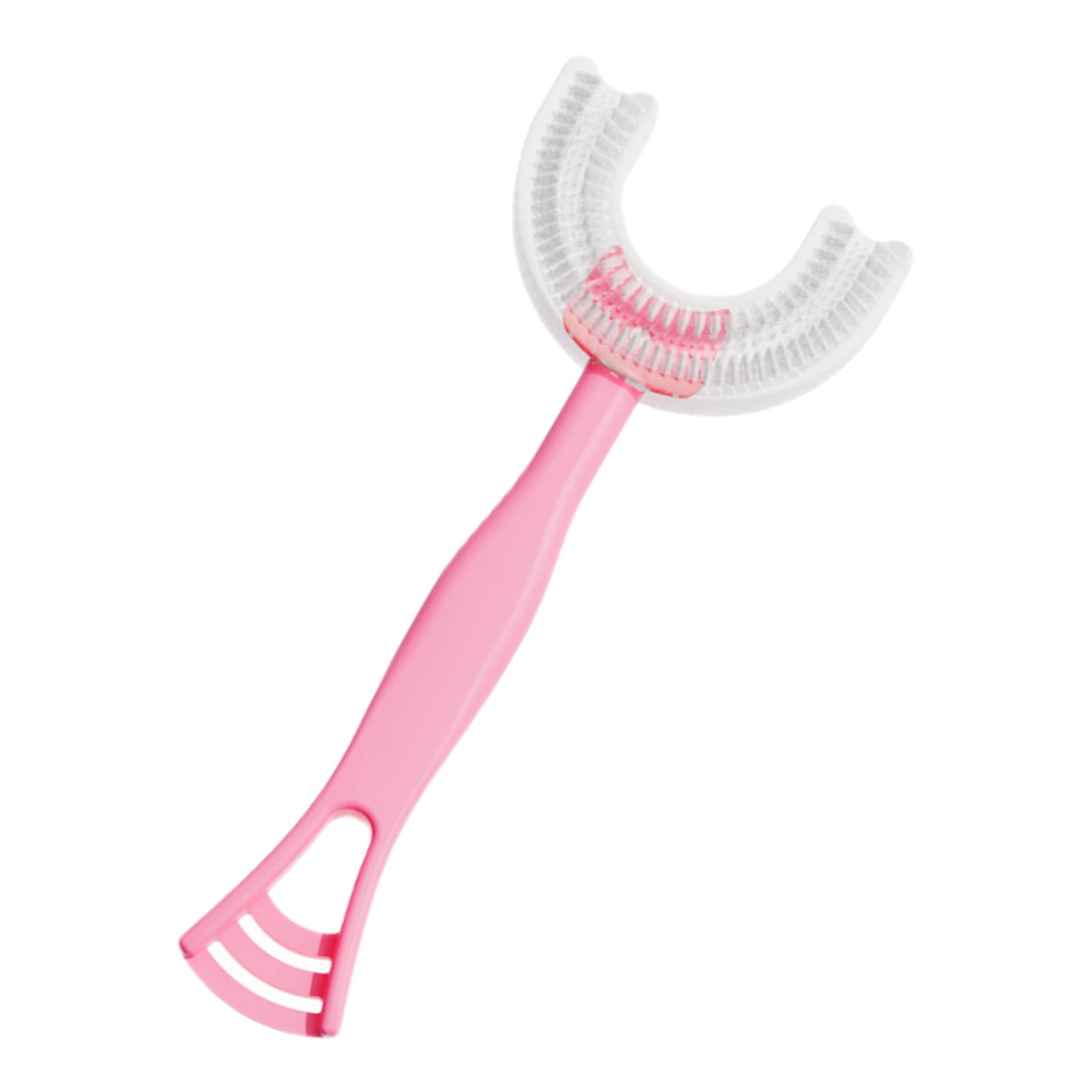 Children U-Shape Manual Training Tooth Brush ,Easily Brush Your Kid'S Teeth