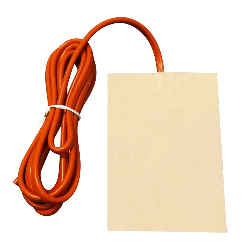 12V Car Engine Oil Pan Sump Tank Heater Pad 13*23CM Silicone Electric Oil Heating Pad NO Plug