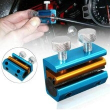Dual Cable Lubricator tool Motorcycle Scooter Bike ATV Auto Replacement Parts Car Accessories