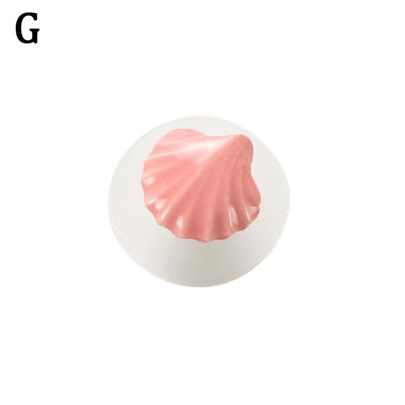 Schattige meubeldeurgreep schuifraam kunststof kast keukenknoppen handgrepen ponsvrije lade zelfklevende hardware hand  c2 o 3: G