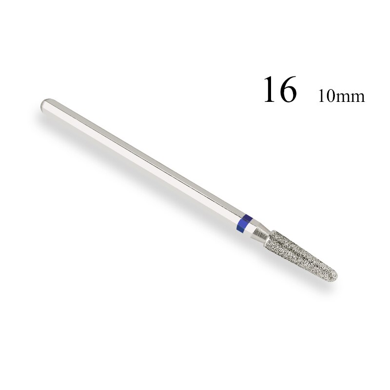 KALIBUR clou pointe céramique forets électrique cuticule propre rotatif diamant clou foret pour pédicure meulage tête ponceuse outil: 24
