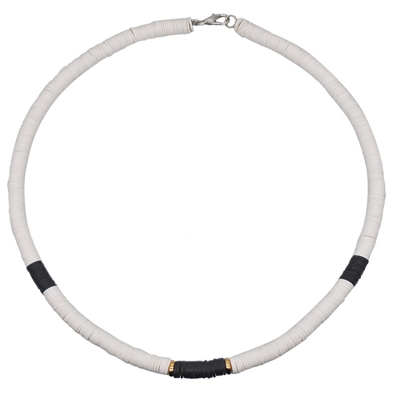 Polymeer Klei Choker Ketting Voor Vrouwen Zomer Handgemaakte Boho Strand Ketting Femme Sieraden: 2