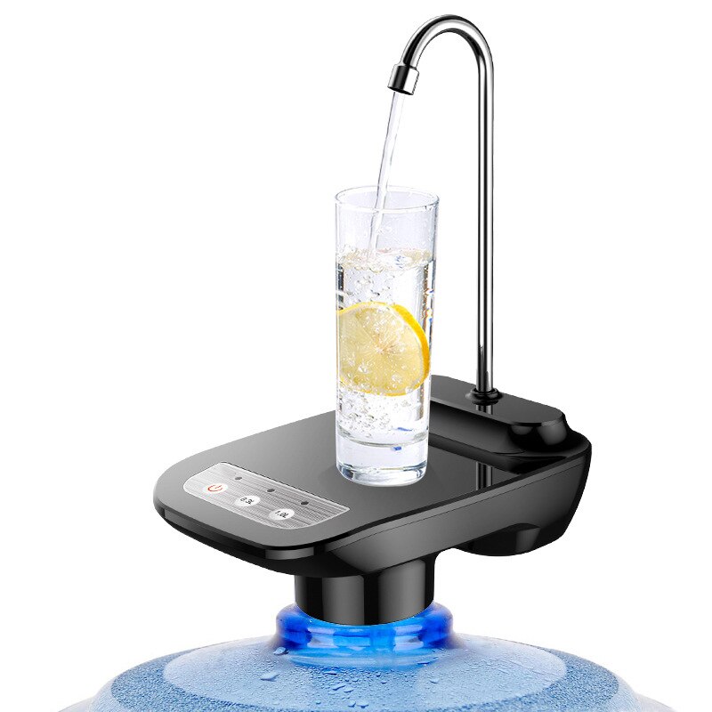 Distributeur D'Eau Électrique ALLOMN 600ml USB Rechargeable - Pompe Automatique Portable Pour Bouteille