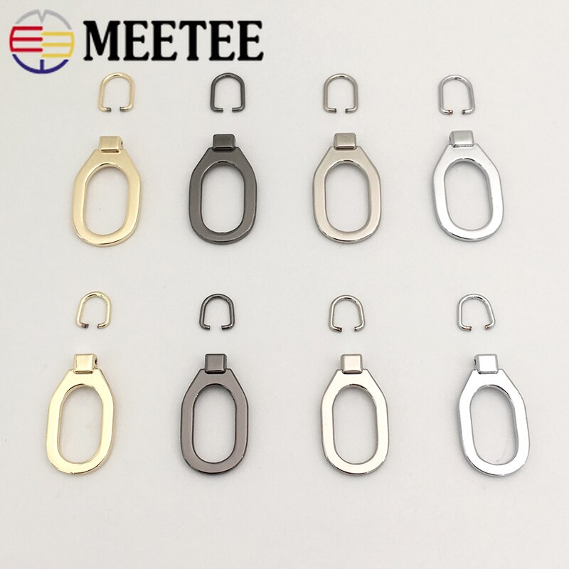 Lote de 10 Uds de cremalleras metálicas respetuosas con el medio ambiente 5 #8 # para chaquetas, zapatos, deslizadores con cremallera, tira de cremallera, lengüeta, kit de reparación instantánea, manualidades DIY