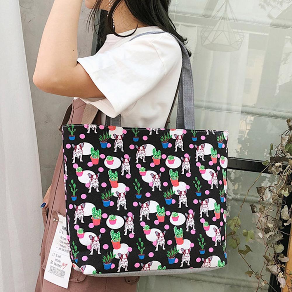 Women Ladies Bag Handbag Messenger Bags Leisure Canvas Shopping Wild Rest Shopping Bag Tourism College H1