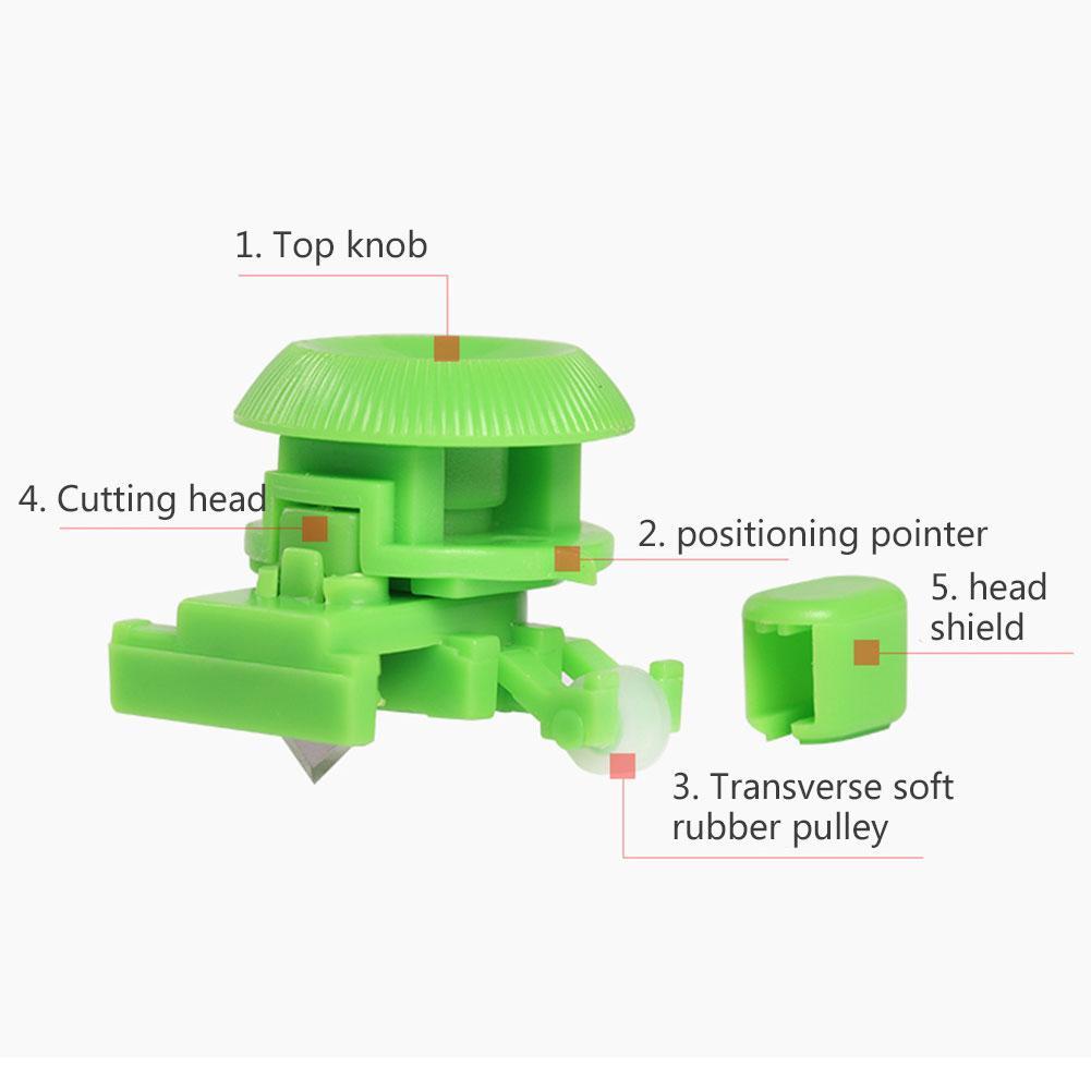 Perfect Circle Shape Cutter Handicraft Cutting Tools Compass Cutting Circle Paper DIY Round Cutting Knife Scrapbooking Patc B2M9