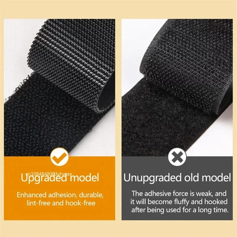 Self-Adhesive Fastener Tape Extra Strong Home Carpet Fixing Sticker Double Side Hook-and-loop Fastener Auto Adhesive Tape Fixing