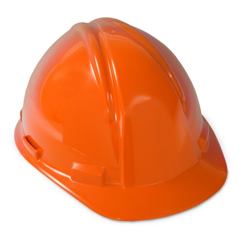 Engineering Hard Hat CE Safety Helmet Construction Helmet Branded: Orange