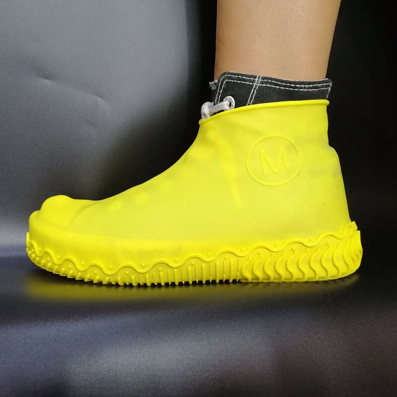 Waterdichte Schoen Cover Outdoor Regen Schoen Cover Dikke Slijtvaste Anti-Slip Schoen Cover Silicone Shoe Cover
