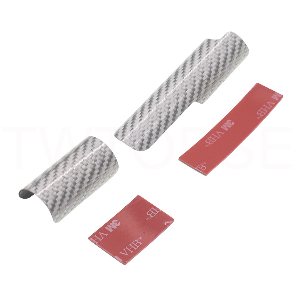 Twtopse Carbon Fiets Chain E Haak Protector Voor Brompton Vouwfiets Achter Driehoek Frame Guard Pad Voor 3 Zestig Keten blijven Deel