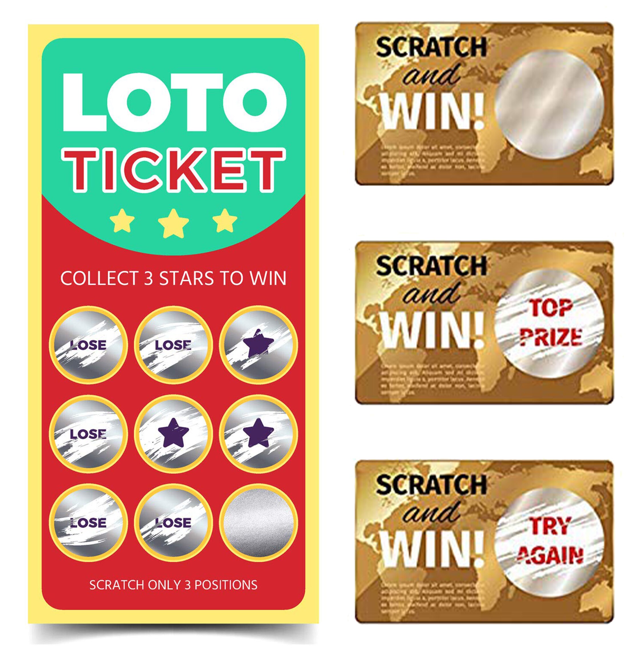 1Inch Ronde Zilver Scratch Off Stickers 300Pcs/Roll Scratch Off Stickers Voor Party Activiteit Spel Stickers Kids diy Speelgoed Stickers