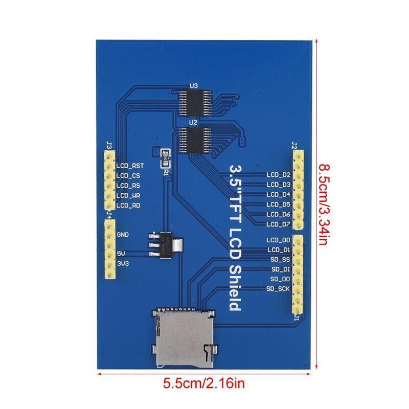 3.5 Inch Tft Contact Lcd-scherm Module 480X320 Voor Arduino En Mega2560 Board