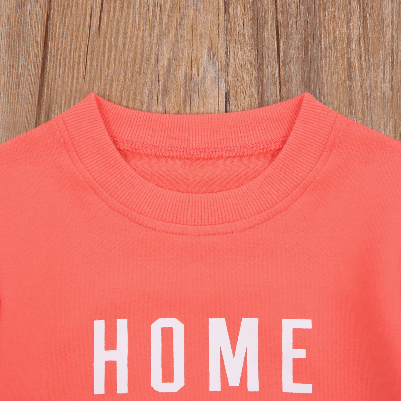 automne bébé filles garçons sweat-shirt hauts lettre imprimer à manches longues pull dessus hauts 2 couleurs