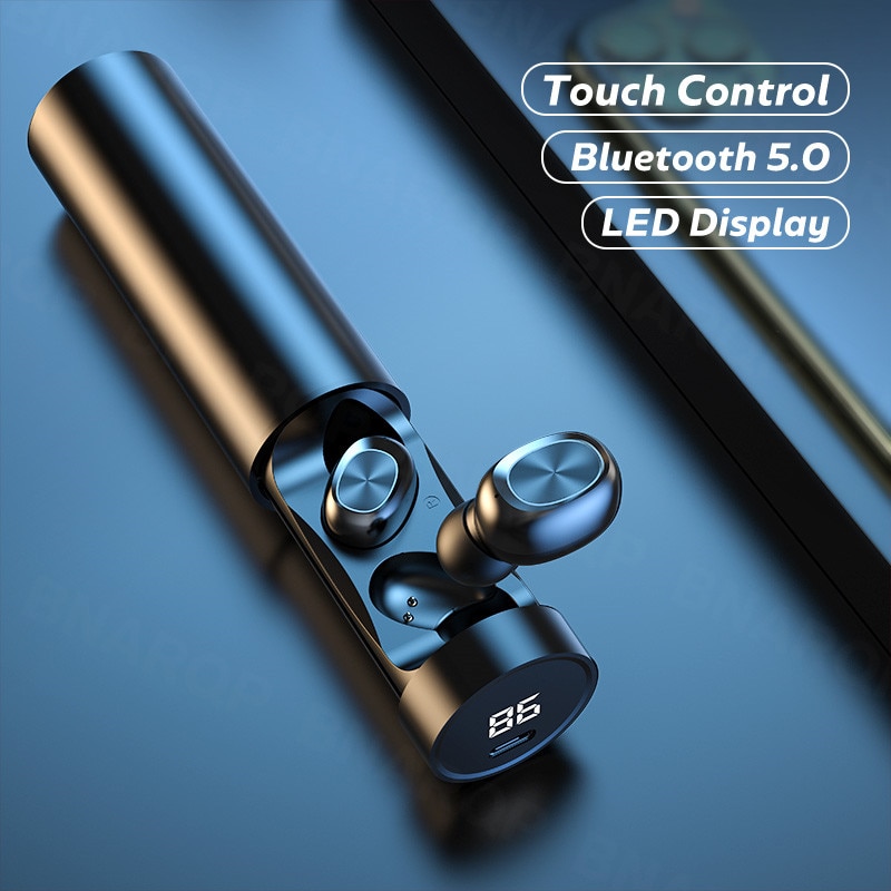 Tws Bluetooth Oortelefoon Met Microfoon 8D Hifi Stereo True Draadloze Oordopjes Sport Gaming Hoofdtelefoon Ondersteuning Waterdicht Heasets