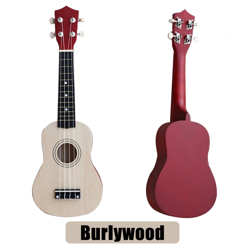 21" Ukulele Basswood Acoustic Nylon 4 Strings Ukulele Bass Guitar Musical Instrument for beginners players