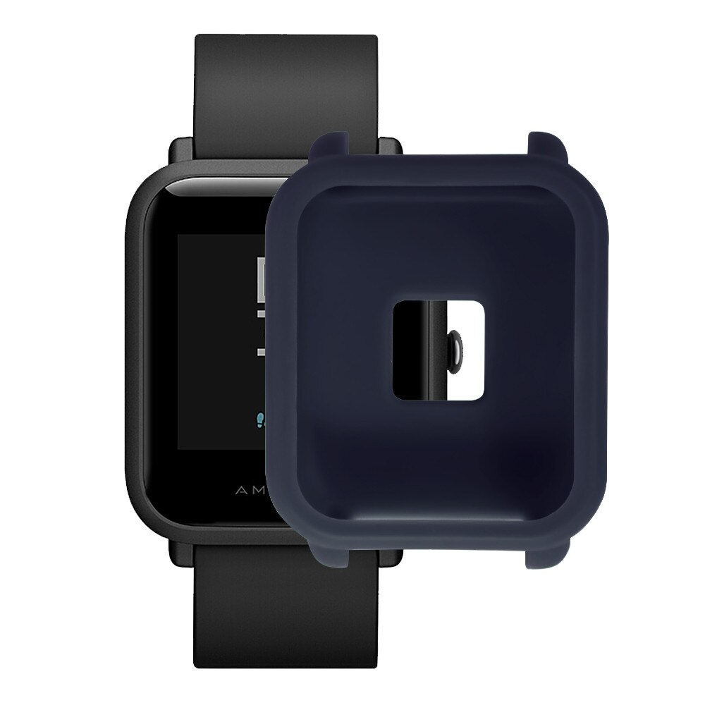 TPU blando de excelente de protección de silicona funda completa para Huami Amazfit Bip jóvenes reloj SmartWatch Prevención de arañazos golpes: NY
