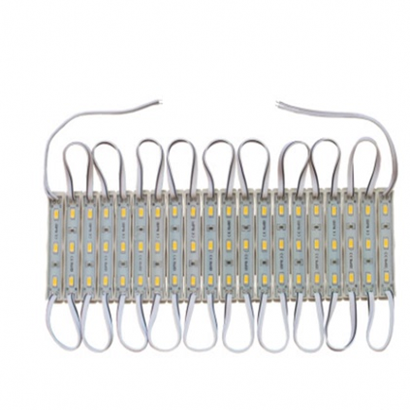 20PCS LED Module 5050 3 LED DC12V Waterproof Advertisement LED Modules Super Bright Lighting White/Warm white/RGB color