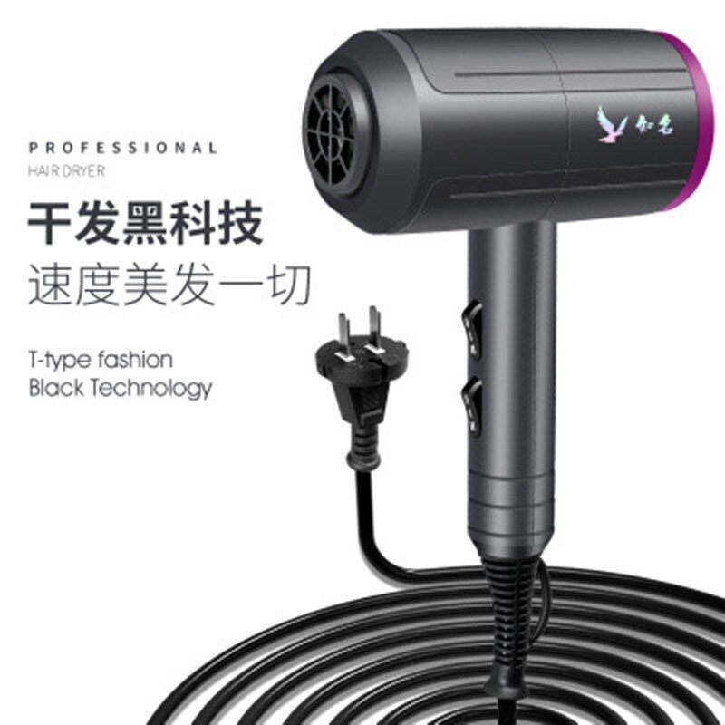 Hair Dryer Strong Wind Hair dryer Salon Dryer &amp;Cold Wind Negative Ionic Hammer Blower Dry Electric Hair dryer