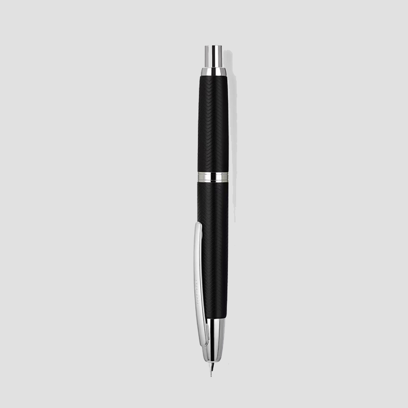 JINHAO 10 métal perle bleu presse stylo plume motif EF F plume écriture stylos à encre fournitures de bureau scolaire stylos: Marron / o.b.