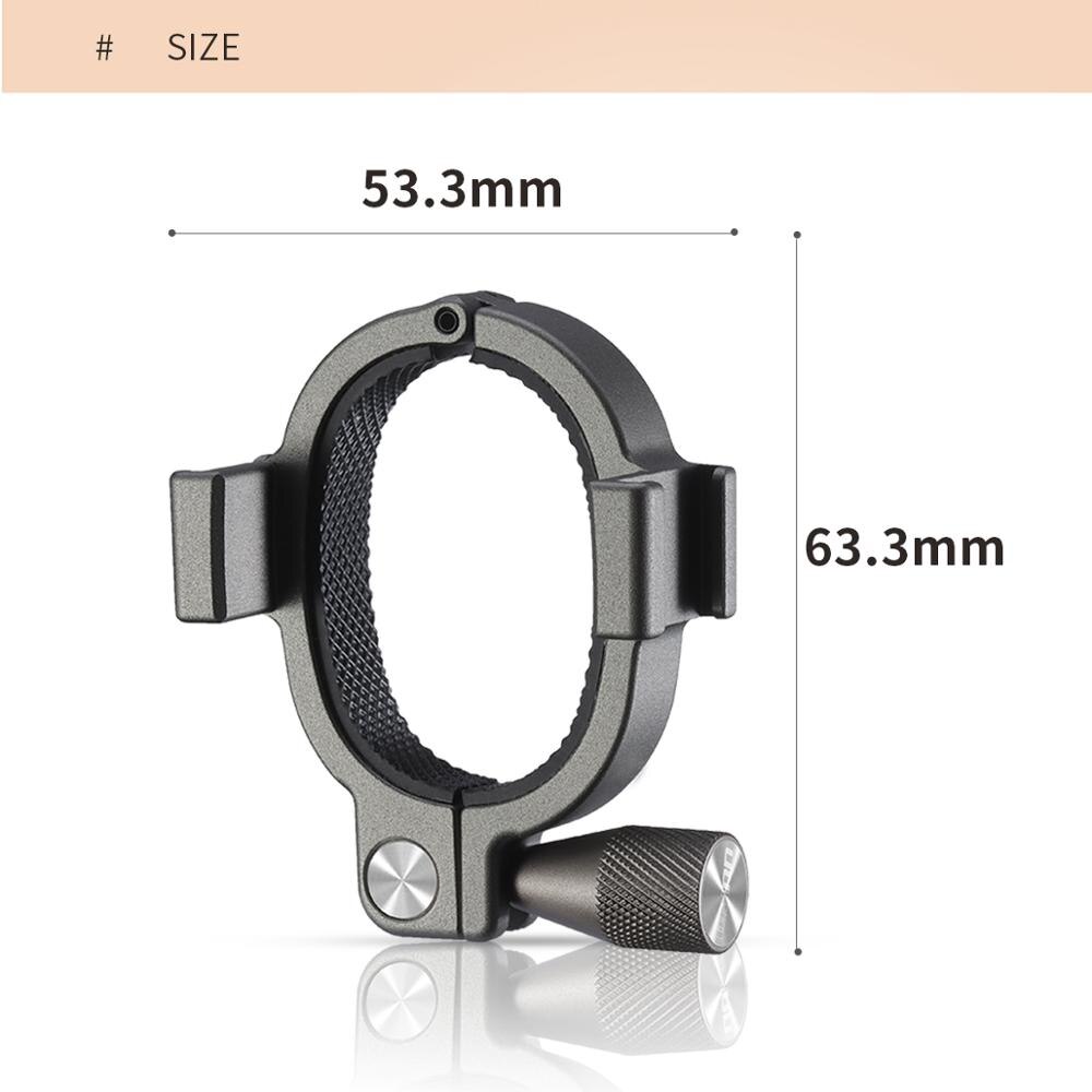 DJI Osmo Mobile 3 Microphone lumière LED support de support étendre adaptateur de chaussure froide pour accessoires de cardan