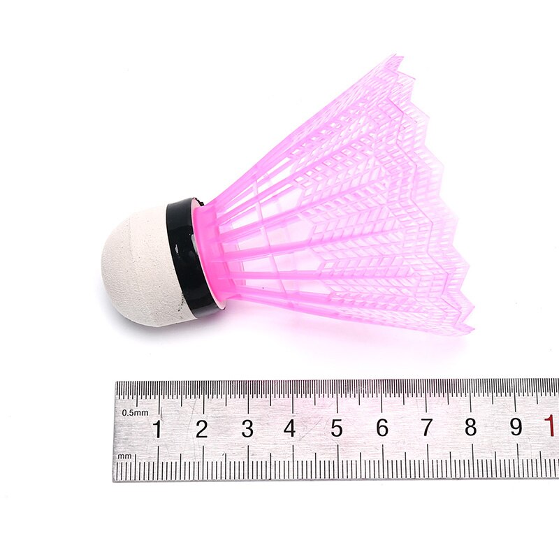 Slidstærkt badminton plast skum badminton bolde badminton fjerkræ udendørs sports badminton tilbehør 12 stk / sæt