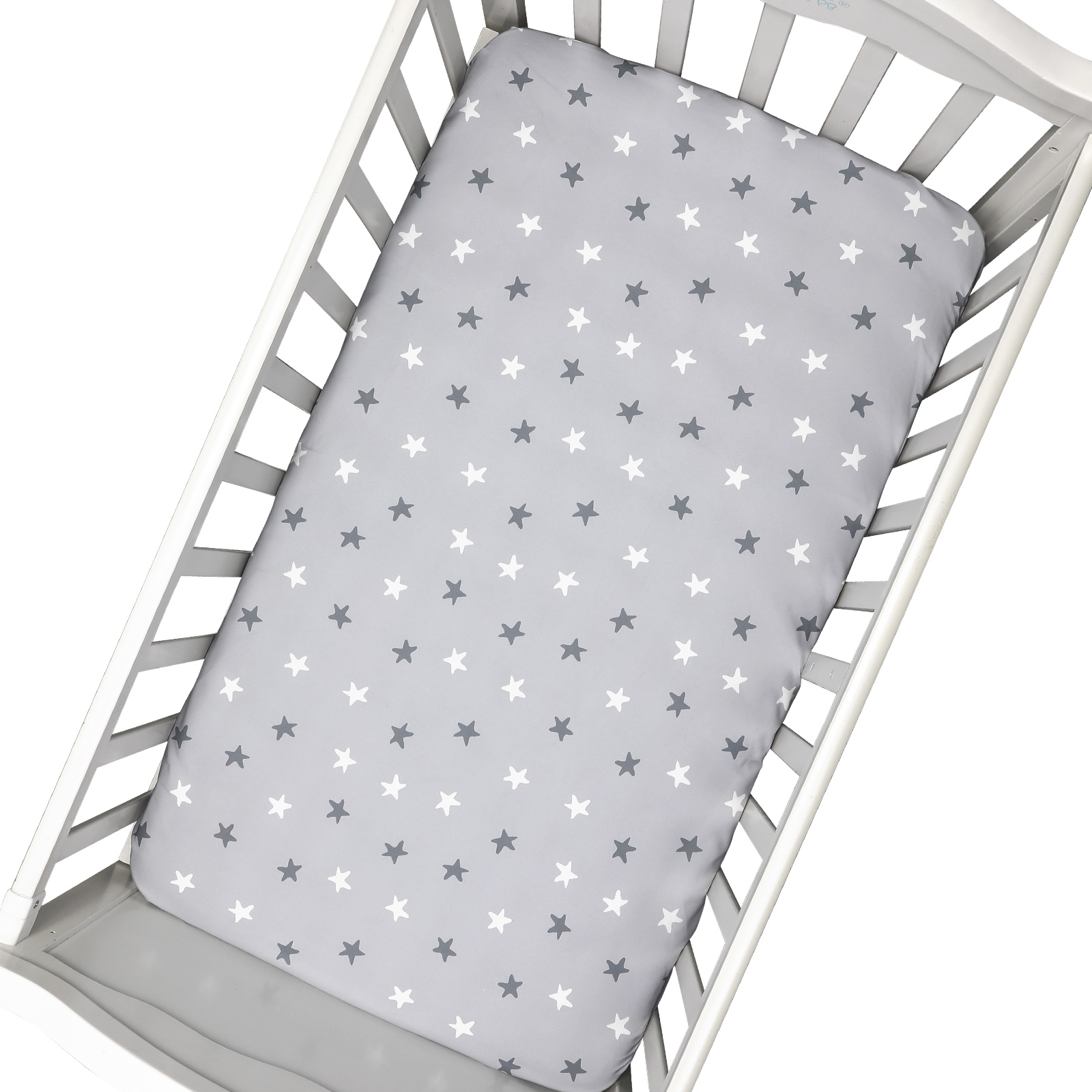130CM*70CM Newborn Baby Fitted Crib Sheets Printed Bed Sheet For Children Mattress Cover Protector Cartoon Sheets: GLLC0012-1