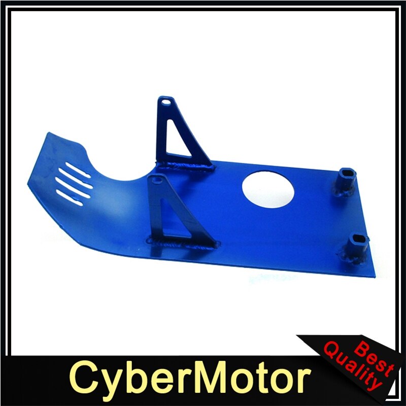 Aluminum Engine Skid Plate For Dirt Pit Bike XR50 CRF50 50cc 70cc 90cc 110cc 125cc 140cc Lifan YX SSR YCF GPX SDG: Blue