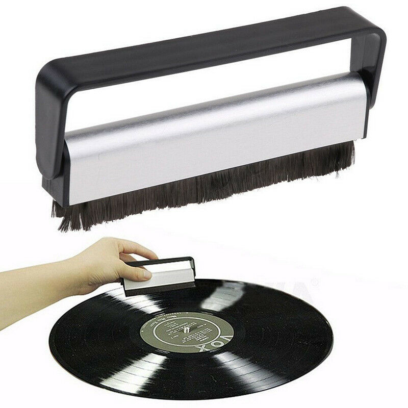 Nuttig Koolstofvezel Record Cleaner Reinigingsborstel Vinyl Anti Statische Stof Remover Draaitafel Speler Accessoire