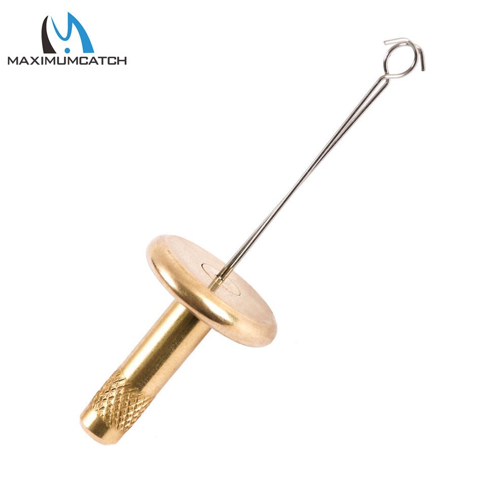 Maximumcatch Dubbing Twister/Spinner Brass Jig Fly Tying Twister Hair Stacker Fly Tying Tool: Dubbing Twister DT20