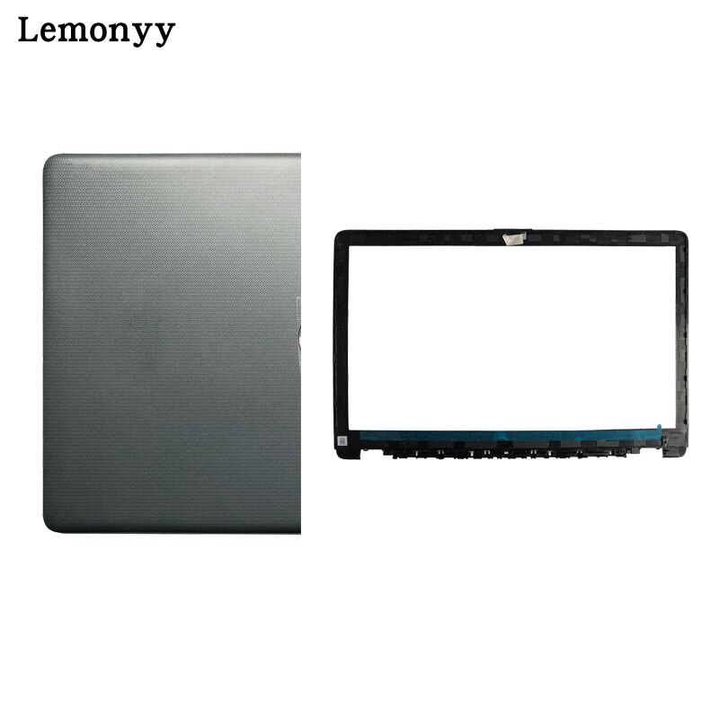 Laptop shell for HP 15-DA 15-DB 15-da0012dx 15-da0014dx 15-da0061nr LCD TOP cover/LCD Front bezel/Hinges/Hinges cover: Gray and B
