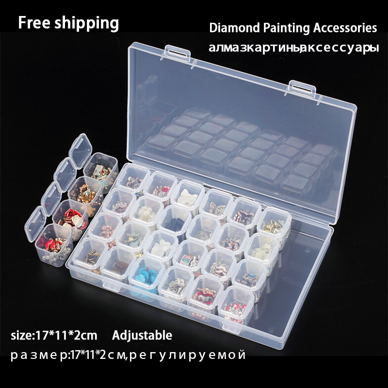 DIY Diamond Painting Tools set pen Clay Roller sticker Storage box Kits for 5D Diamond Painting Accessories