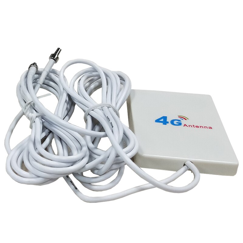 GRANDWISDOM 10DBI Externe Pannel Antenne mit CRC9 männlichen 2m kabel für 3G 4G LTE Router IoT