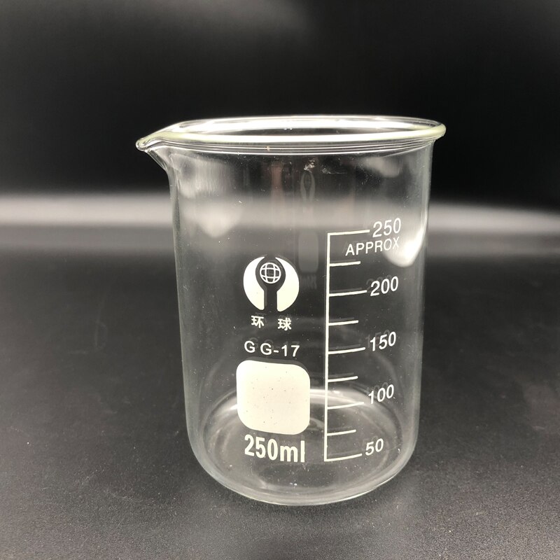 150-500mL Labor Glas Becher in Niedrigen bilden sterben Küche Messbecher
