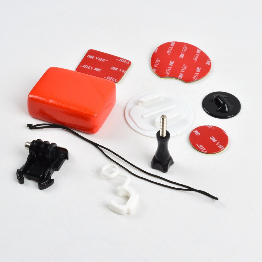 Kit de surf 8 en 1 juego de montaje de verano subacuático tabla de surf Self Stick para Gopro Hero 8/7/6/5/4/3/3 + Xiaomi Yi