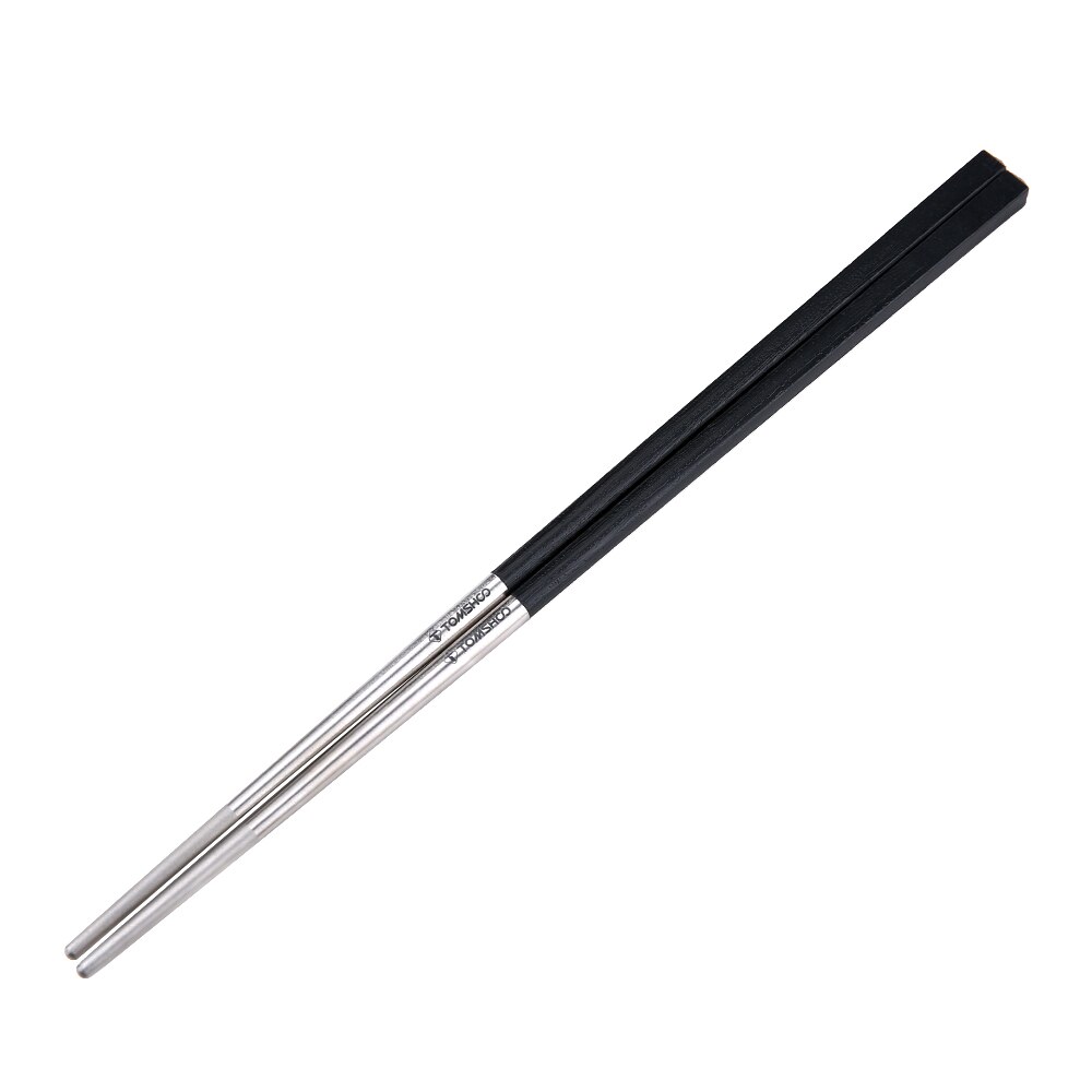 Palillos chinos de titanio con fibra de carbono para exteriores vajilla exquisita antideslizante Palillo Chino palillos chinos reutilizables