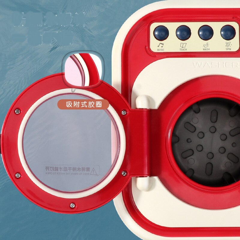 Clean Up Toy Pretend Play Toy Cleaner Housekeeping Toys Cleaning Washing Machine Play House Toy Baby Girl