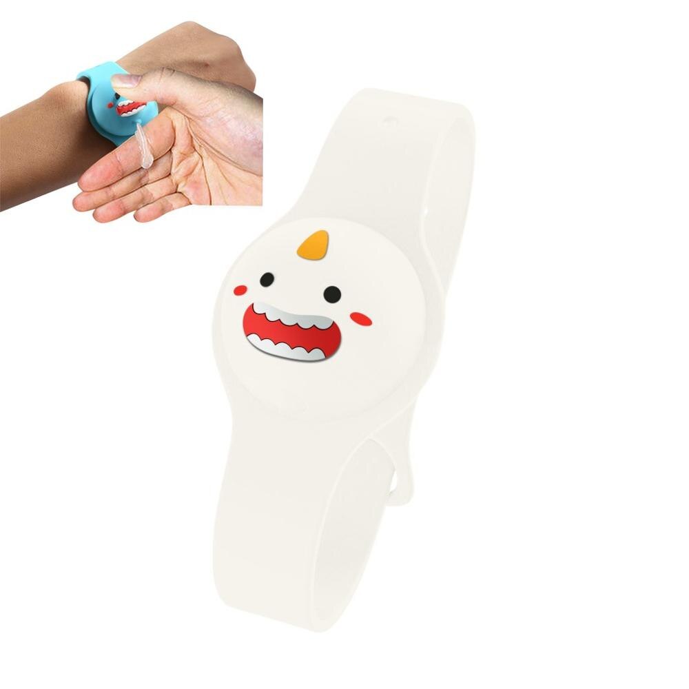 1/5PCS Dispensador Gel Hidroalcoholico Portatil Smile Liquid Wristband Dispenser Handwash Gel Sanitizing Bracciale Disinfettante