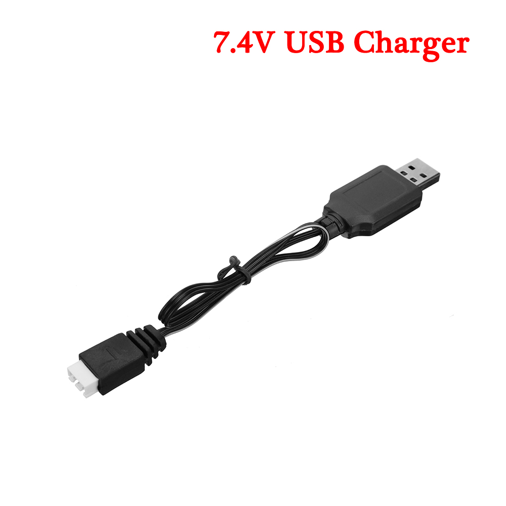 Cargador de batería Lipo de 7,4 V/7,6 v 11,1 v/11,4 v, cable de línea paralela, USB 2S 3S, B3: YELLOW